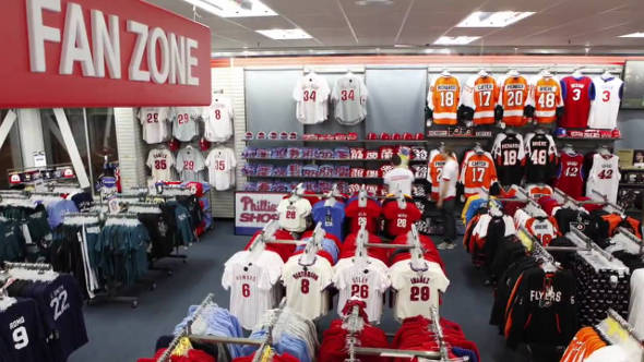 Modell's Sporting Goods Store Fan Zone