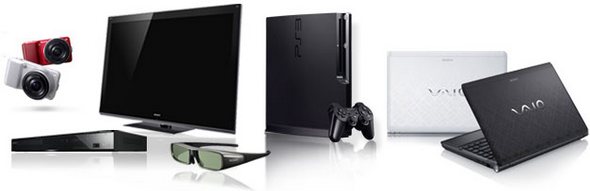 Sony Range of Products