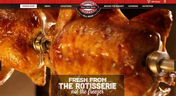 Boston Market Website