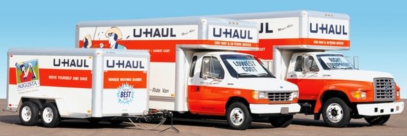 U-Haul Trucks and Trailers