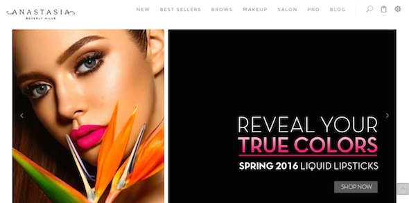 Anastasia Beverly Hills Website
