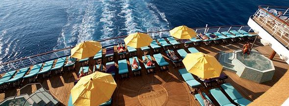 Carnival Cruise Loungers