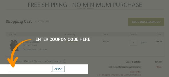 Golf Galaxy Coupon Redemption