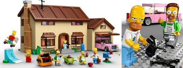 Lego Simpsons Home