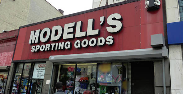 Modell's Sporting Goods Storefront