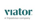 Viator, a Tripadvisor Company logo