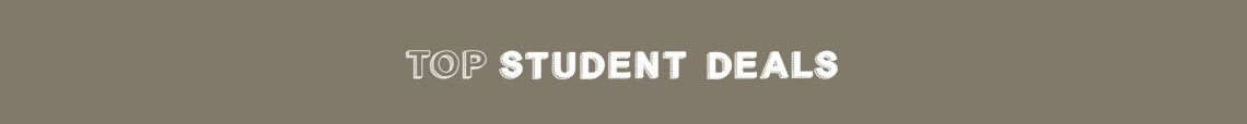 Student Discounts for All Your Student Needs