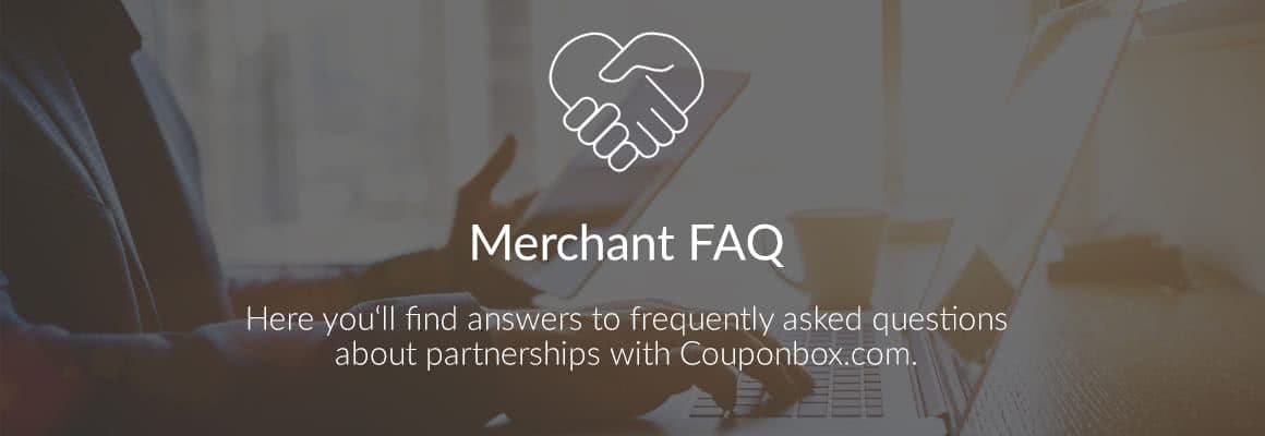 Merchant Support ≫ Couponbox.com